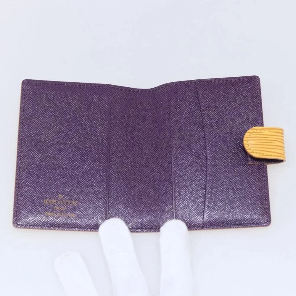 LOUIS VUITTON Epi Agenda Mini Day Planner Cover Tassili